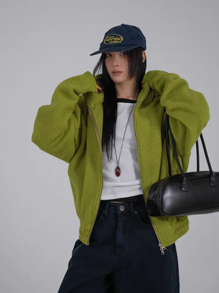 Very Two-Way High-Neck Fleece Zip-Up