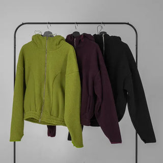Very Two-Way High-Neck Fleece Zip-Up