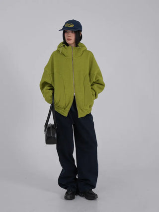 Very Two-Way High-Neck Fleece Zip-Up