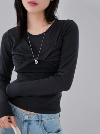 Herring Bust Twist Long Sleeve T-shirt