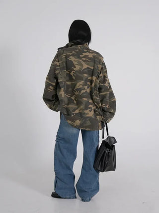 Luca Vintage Washed Cotton Work Jacket