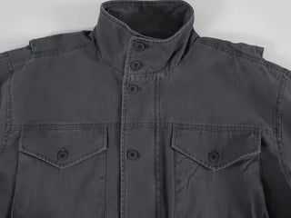 Luca Vintage Washed Cotton Work Jacket
