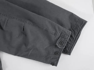 Luca Vintage Washed Cotton Work Jacket