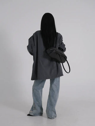 Luca Vintage Washed Cotton Work Jacket