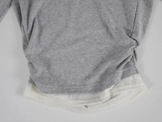 Coel Halter Layer Drape Off T-shirt