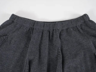 Vero Vintage Asymmetrical Wavy Knit Skirt