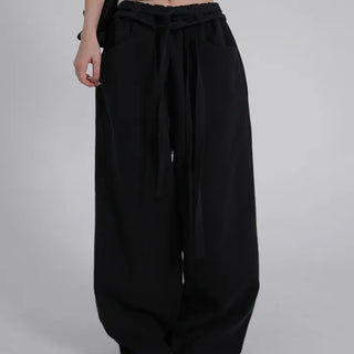 Rodi Wide Fit Waist Drawstring Elastic Pants