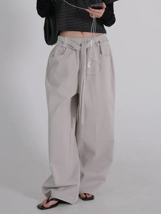 Rodi Wide Fit Waist Drawstring Elastic Pants