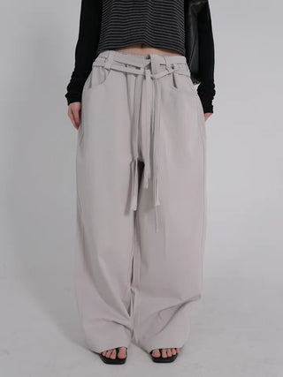 Rodi Wide Fit Waist Drawstring Elastic Pants
