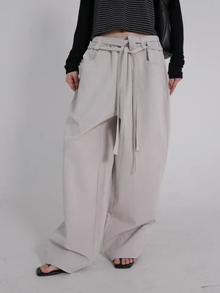 Rodi Wide Fit Waist Drawstring Elastic Pants