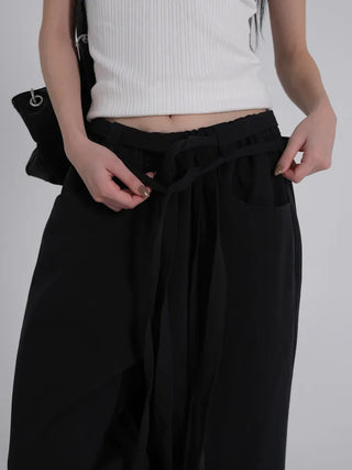 Rodi Wide Fit Waist Drawstring Elastic Pants