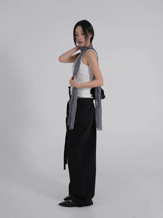 Rodi Wide Fit Waist Drawstring Elastic Pants