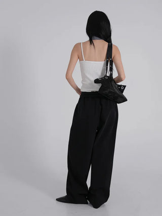 Rodi Wide Fit Waist Drawstring Elastic Pants