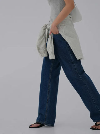 Veron Straight Denim Pants