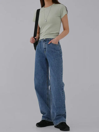 Veron Straight Denim Pants
