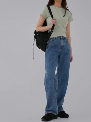 Veron Straight Denim Pants