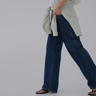Veron Straight Denim Pants