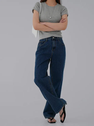 Veron Straight Denim Pants