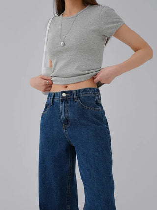 Veron Straight Denim Pants