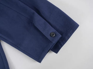 Seah Cotton Collar Pocket Half Jacket