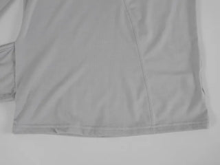 Doyu Asymmetrical Off-Shoulder Waist Strap Long Sleeve Top