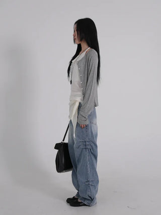 Vino Side Rivet Wide Pants