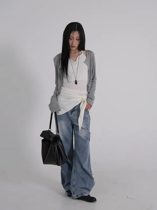 Vino Side Rivet Wide Pants