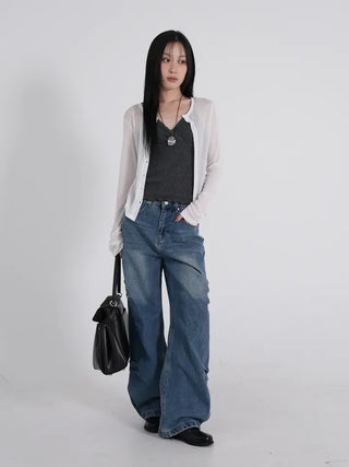 Vino Side Rivet Wide Pants
