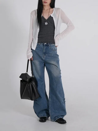 Vino Side Rivet Wide Pants