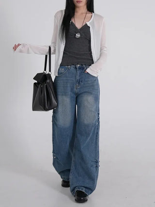Vino Side Rivet Wide Pants