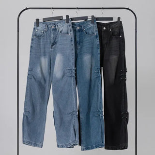 Vino Side Rivet Wide Pants