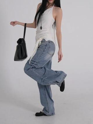 Vino Side Rivet Wide Pants