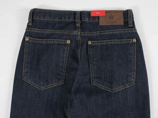 Tian Vintage High Bootcut Deep Blue Denim Pants