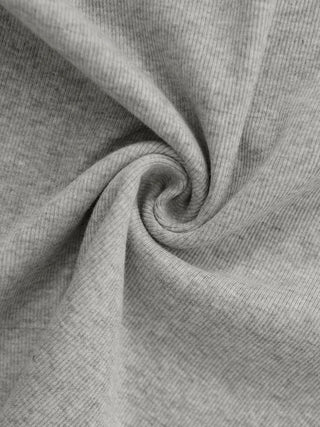 Cheek Cotton Modal Bracket Short Sleeve Tee