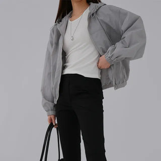 Cony Semi-Crop Windbreaker