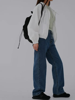Cony Semi-Crop Windbreaker