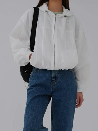 Cony Semi-Crop Windbreaker
