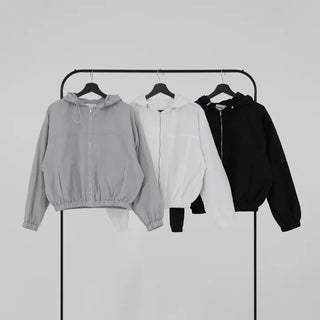 Cony Semi-Crop Windbreaker