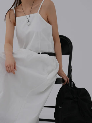 Hea Bustier Flare Long Dress