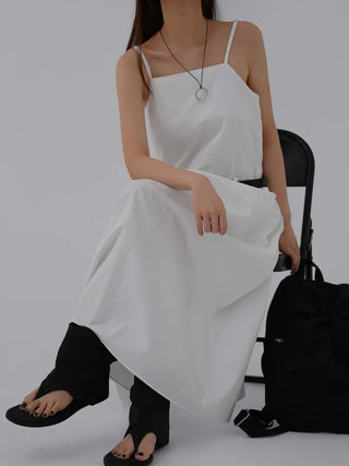 Hea Bustier Flare Long Dress