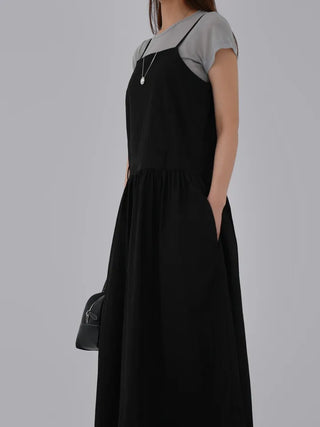 Hea Bustier Flare Long Dress