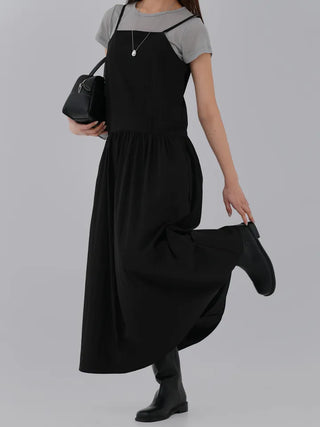 Hea Bustier Flare Long Dress