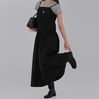 Hea Bustier Flare Long Dress