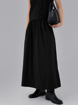 Hea Bustier Flare Long Dress