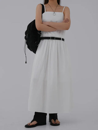 Hea Bustier Flare Long Dress