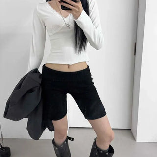 Skinny Fit Daily Casual Shorts