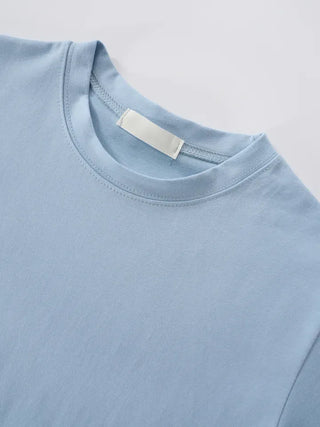 Kiro Round Neck Basic Short Sleeve Tee