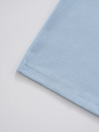 Kiro Round Neck Basic Short Sleeve Tee