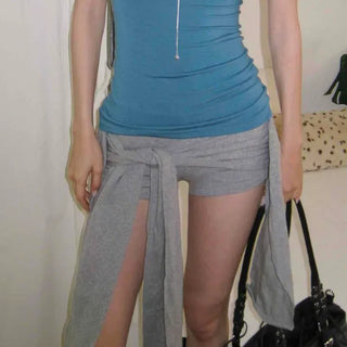 Della Knot Micro Shorts