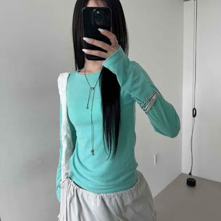 Fitted Basic Long Sleeve T-shirt